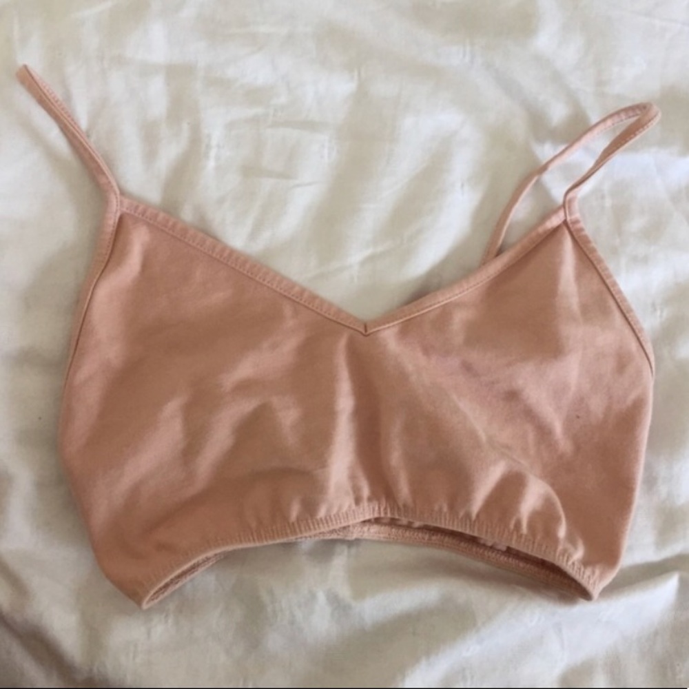 NWOT Brandy Melville pink bralette